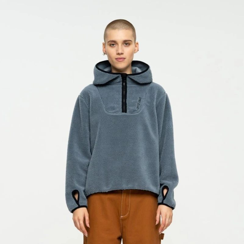 Santa Cruz Strip Fleece Hood - Image 3