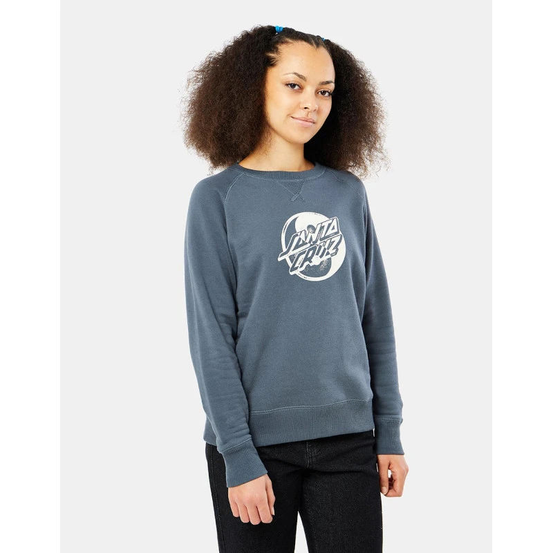 Santa Cruz Yin Yang Dot Front Crew